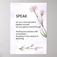Speak - Self Love Empowerment Poem