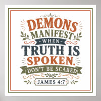 Speak Truth Don't Be Scared Bold Spiritual Quote