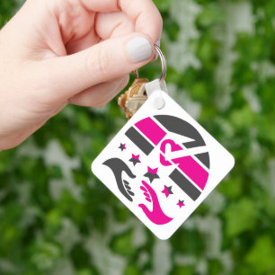Speak Your Mind Key Ring