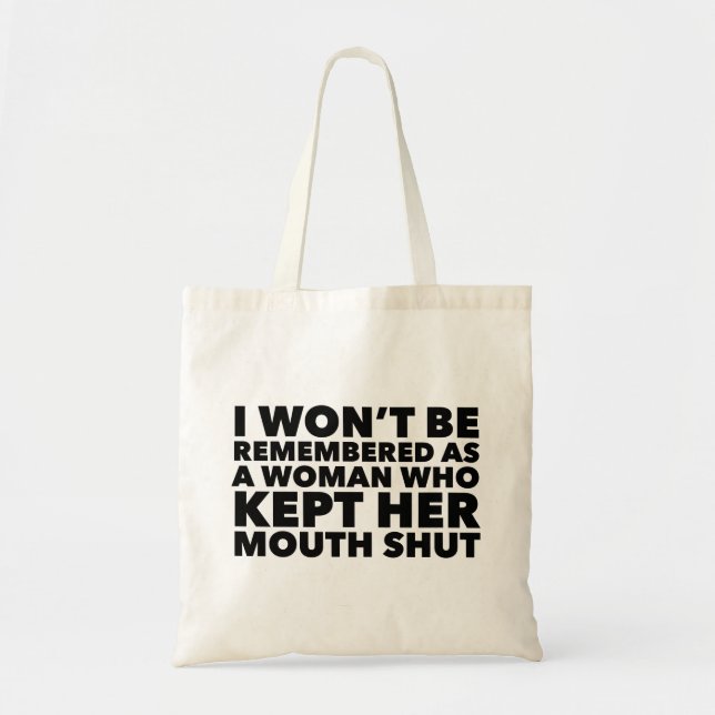 Speak Your Truth Statement  Tote Bag (Front)