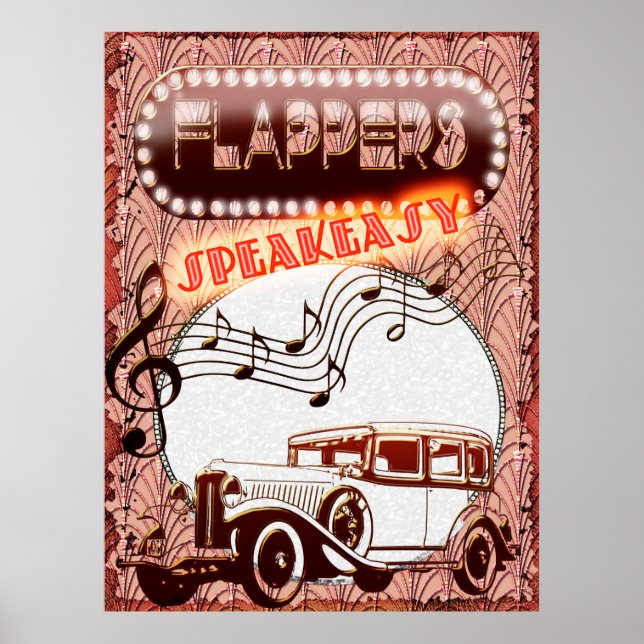 SpeakEasy Club Poster (Front)