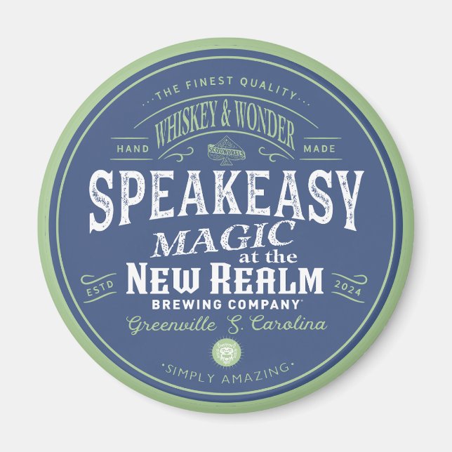 Speakeasy Magic Magnet (Front)