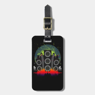 Speaker Blast Luggage Tag