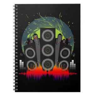 Speaker Blast Notebook