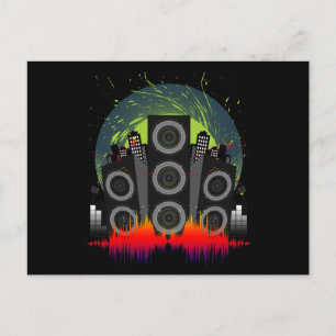 Speaker Blast Postcard