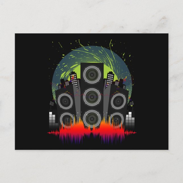 Speaker Blast Postcard (Front)