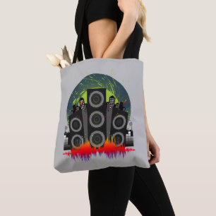 Speaker Blast Tote Bag