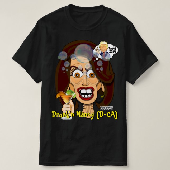 Speaker Nancy Pelosi - Bubba's Toon Tee's T-Shirt (Design Front)