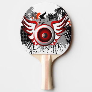 Speaker Ping Pong Paddle