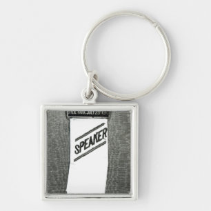 Speaker's badge for the Suffragette meeting Key Ring
