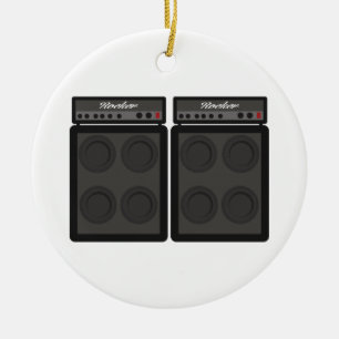 Speakers Ceramic Tree Decoration