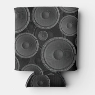 Speakers: Continuous Texture Seamless Pattern. Can Cooler