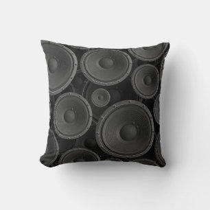 Speakers: Continuous Texture Seamless Pattern. Cushion