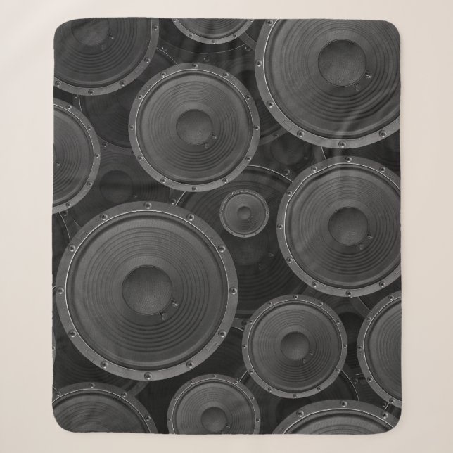 Speakers: Continuous Texture Seamless Pattern. Sherpa Blanket (Front)