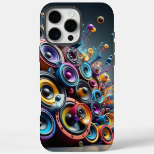 Speakers Wall iPhone 16 Pro Max Case