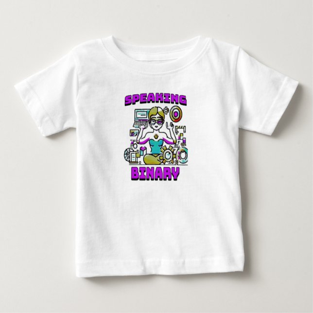 Speaking Binary Baby T-Shirt (Front)