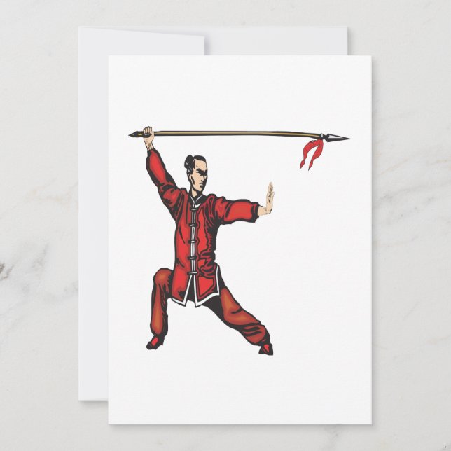 Spear Fighter Invitation (Front)