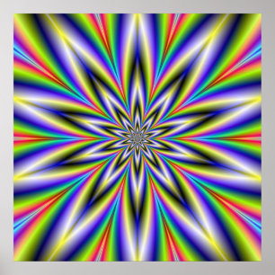 Spear Point Star Poster