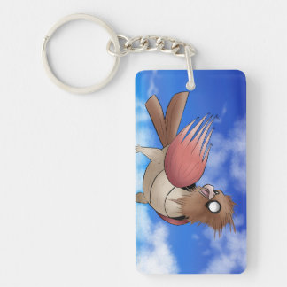 Spear Row Key Ring