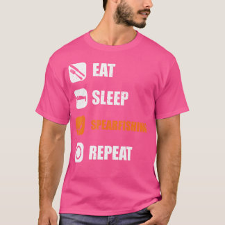 Spearfisher Eat Sleep Spearfishing Repeat T-Shirt