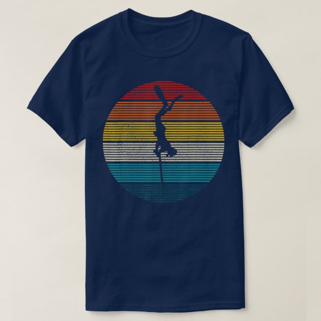 Spearfishing Vintage Spear Fishing Fisherman Gift  T-Shirt (Design Front)
