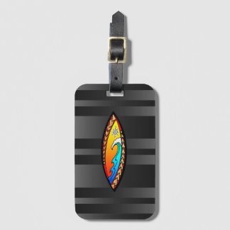 Spearhead Wave Luggage Tag