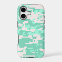 Spearmint Digital Camo Pattern