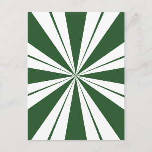 Spearmint Stripe Candy Postcard