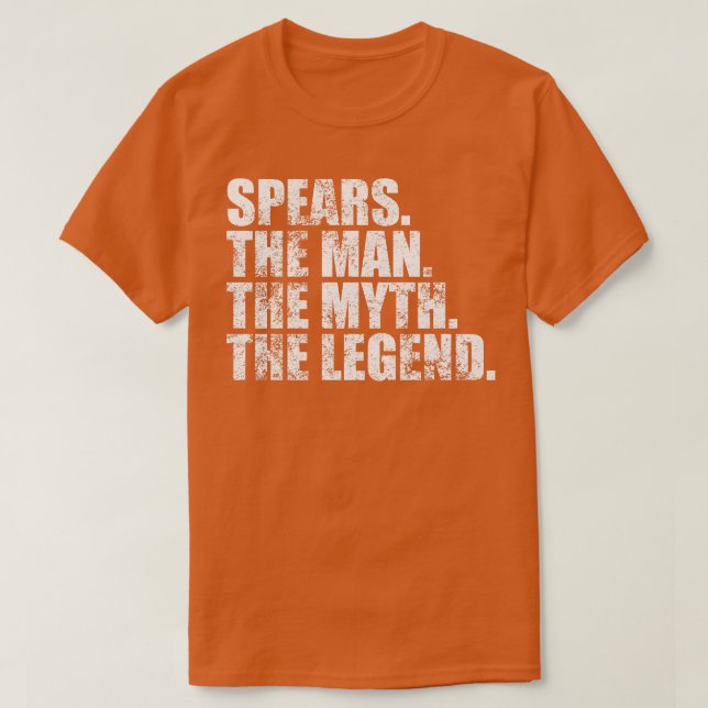 SpearsSpears Family name Spears last Name Spears S T-Shirt (Design Front)