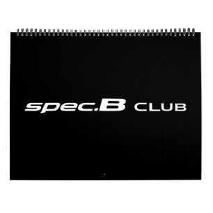 spec.B Club 2018 Calendar