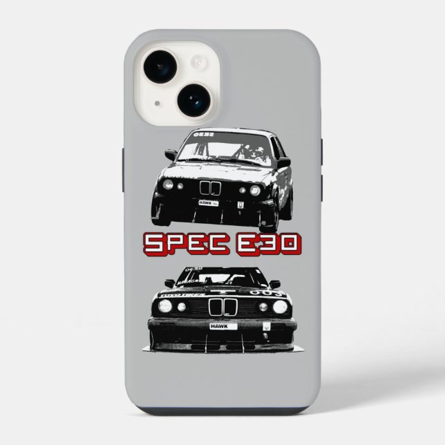 Spec E30 Racing iPhone Case (Back)