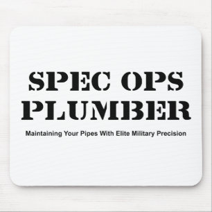 Spec Ops Plumber Mouse Pad