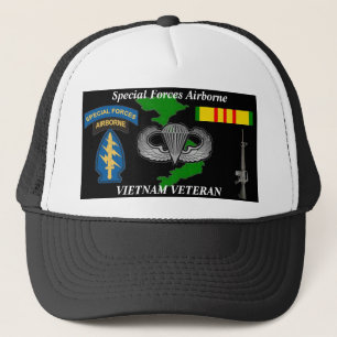 SPECIA L FORCES AIRBORNE Vietnam Ball Caps