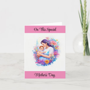 Special 1st Mother's Day Greeting Card