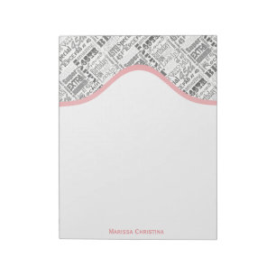 Special 45th Birthday Party Personalised Gifts Notepad