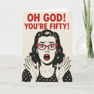 Special 50th Birthday card