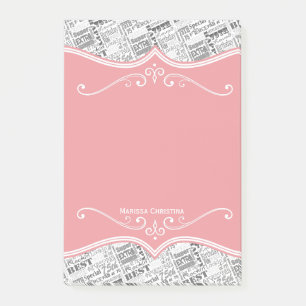 Special 75th Birthday Party Personalised Gifts Post-it Notes