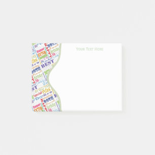 Special 90th Birthday Party Personalized Gifts Post-it Notes