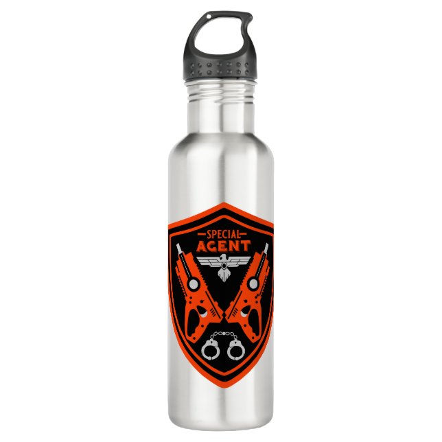 Special Agent Kid 710 Ml Water Bottle (Front)