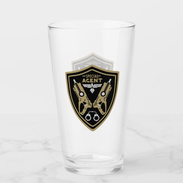 Special Agent Kid Glass (Front)