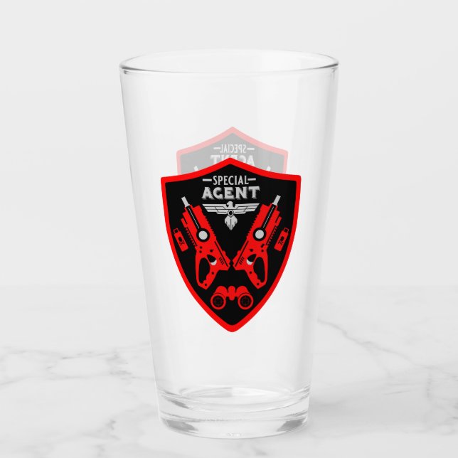Special Agent Kid Glass (Front)