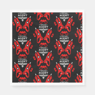 Special Agent Kid Napkin