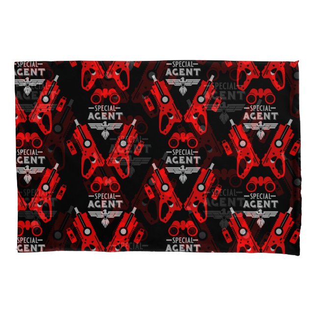 Special Agent Kid Pillowcase (Front-Left)