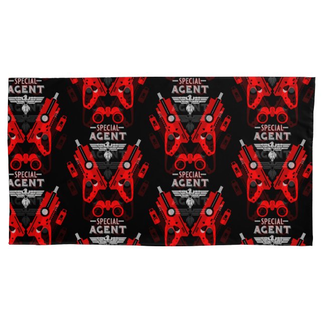 Special Agent Kid Pillowcase (Front)