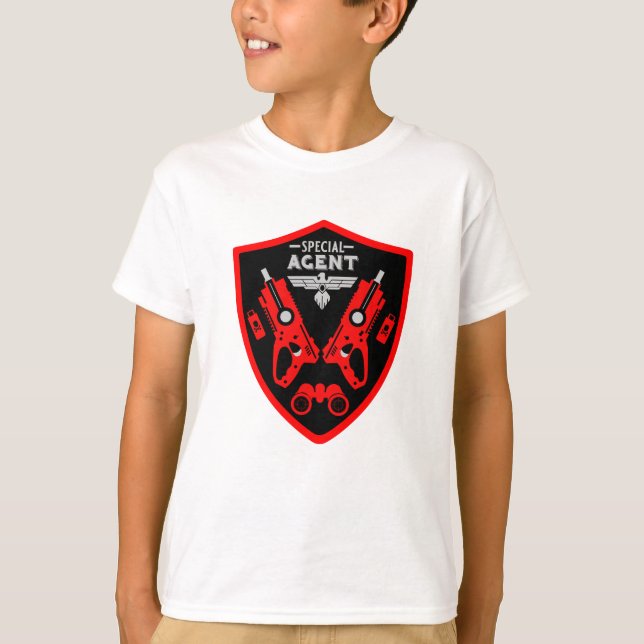 Special Agent Kid T-Shirt (Front)