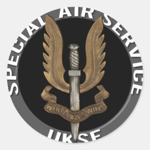 Special Air Service (SAS) Classic Round Sticker