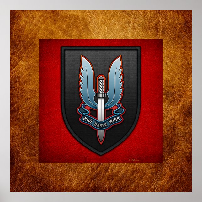 Special Air Service (SAS) Poster (Front)