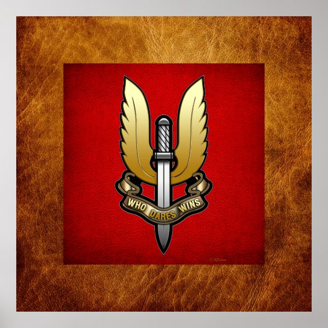 Special Air Service (SAS) Poster (Front)