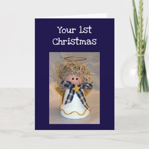 SPECIAL ANGEL'S "1ST" CHRISTMAS HOLIDAY CARD