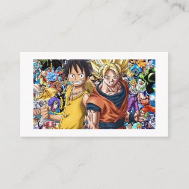 Special anime products  enclosure card (Front)